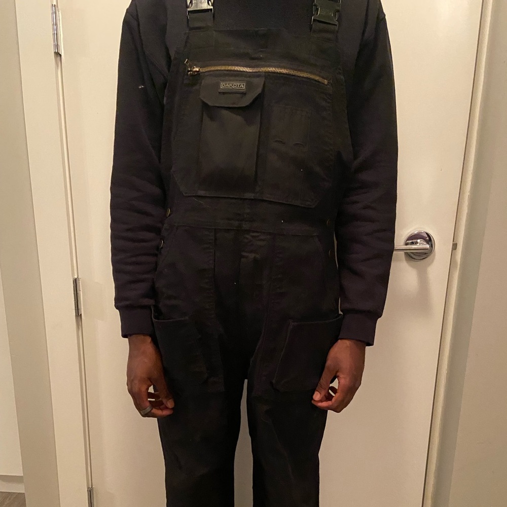 Dakota Overalls, Black, Medium